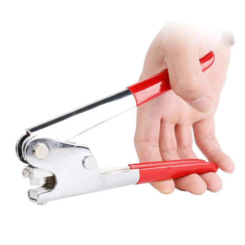 

ELECALL Red Plastic Coated Handle Lead Seal Sealing Pliers Calipers 165mm EAS