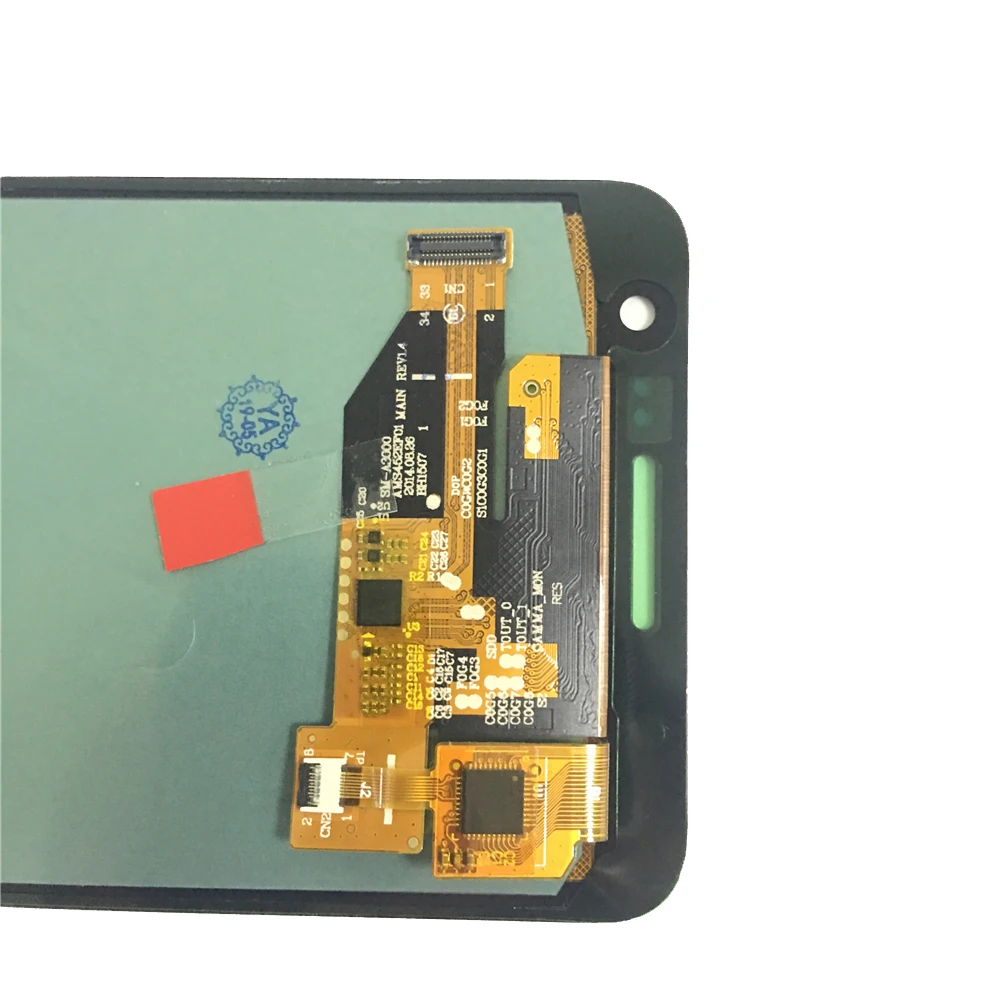 Супер AMOLED ЖК для SAMSUNG Galaxy A3 2015 дисплей A300 A300H A300F A300FU сенсорный экран дигитайзер