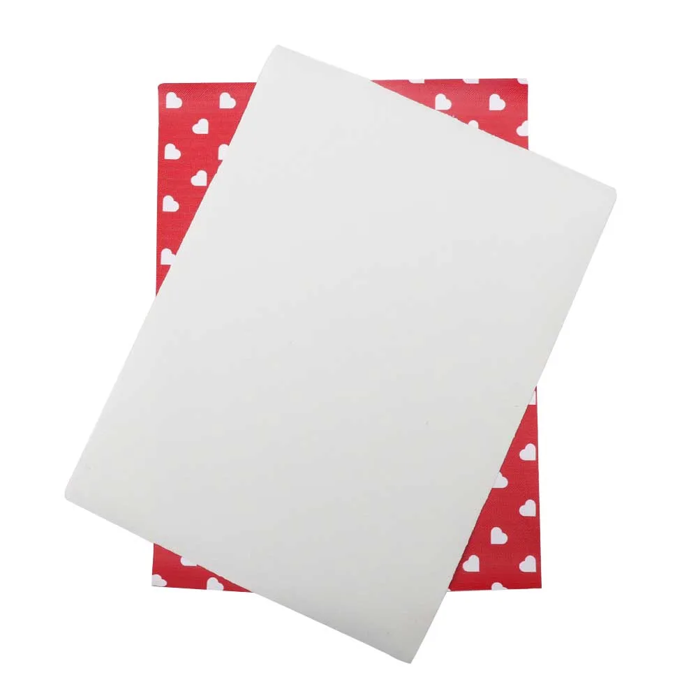 Xugar милые сердца Синтетическая кожа с принтом Святого Валентина искусственная