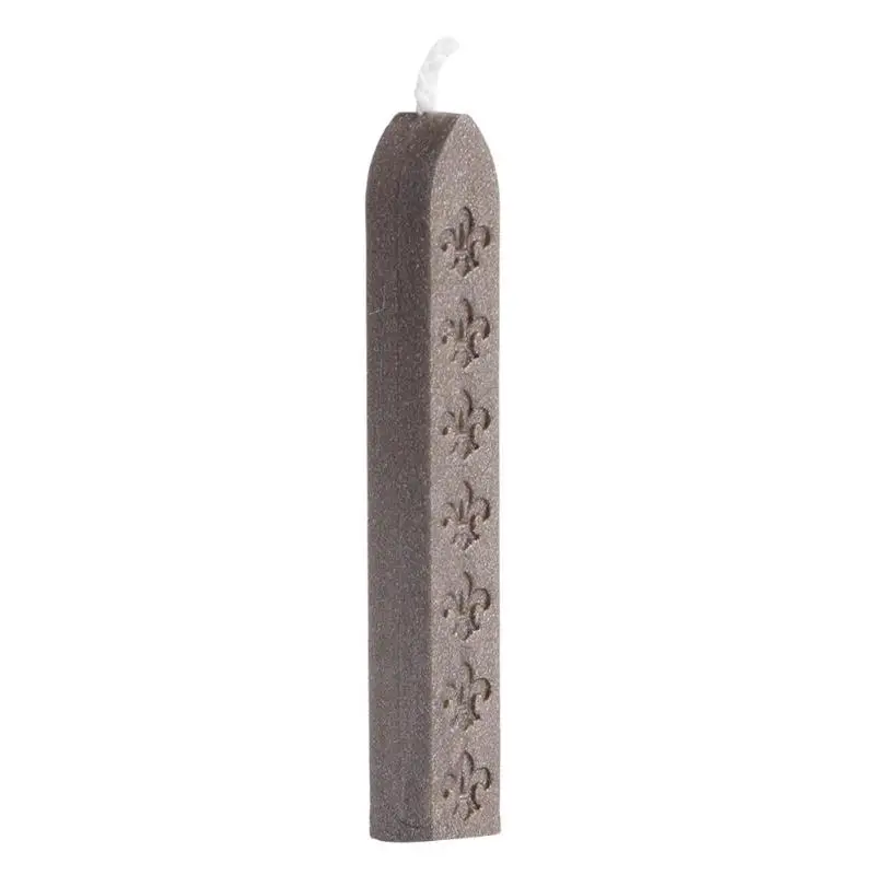 Light Brown 12 цветов, сделай сам, уплотнительная полоса, посвященная пчелиному воску, палочка, брендинг для рисования печать, воск, конверт, ручной работы, хобби, DIY инструменты, siegelw - Цвет: Light Brown