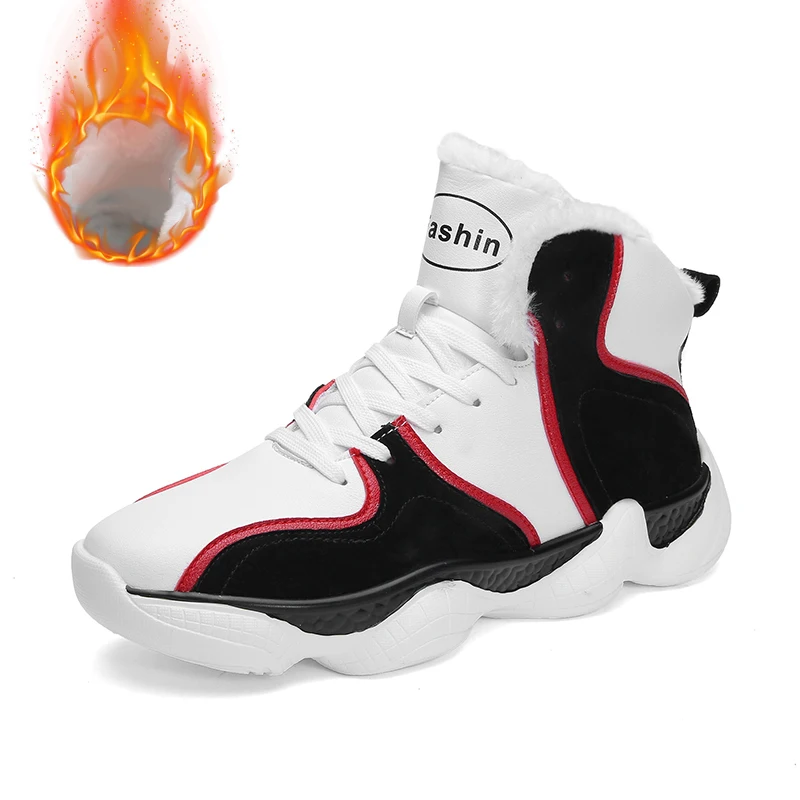 Хайнрих 2018 Новая мужская обувь Зимняя Теплая кроссовки уличная повседневная Sapato