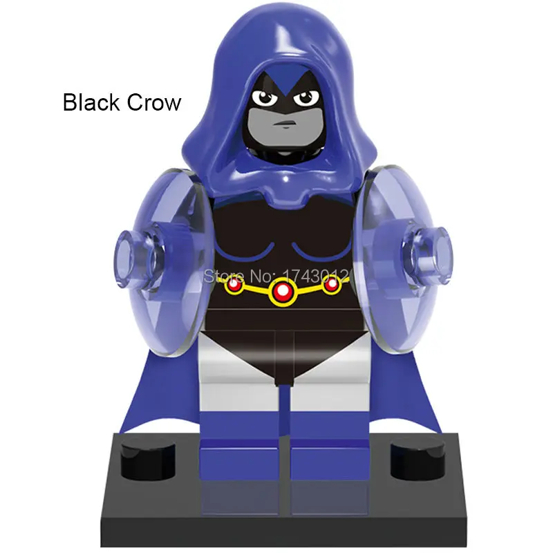 30 шт. Супер Герои Ворон киллер КРОК синий жук кирпичи экшн строительные блоки