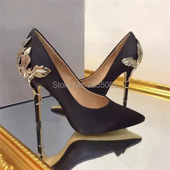 Zapatos Mujer коллекция 2017 года великолепные шелковые туфли принцессы на высоком