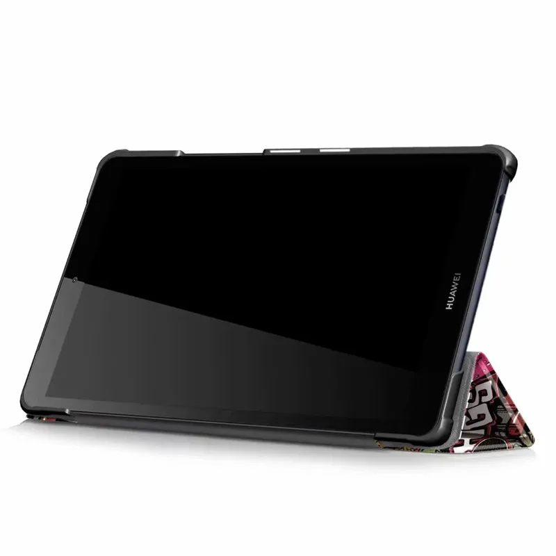 Чехол подставка из искусственной кожи для Huawei Mediapad M5 lite 8 0|Чехлы планшетов и