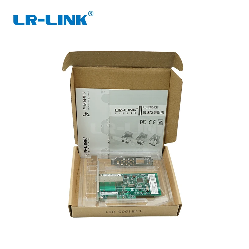 LR LINK 9270PF SFP гигабитная Ethernet карта PCI Express x1 волоконно оптическая сетевая адаптер