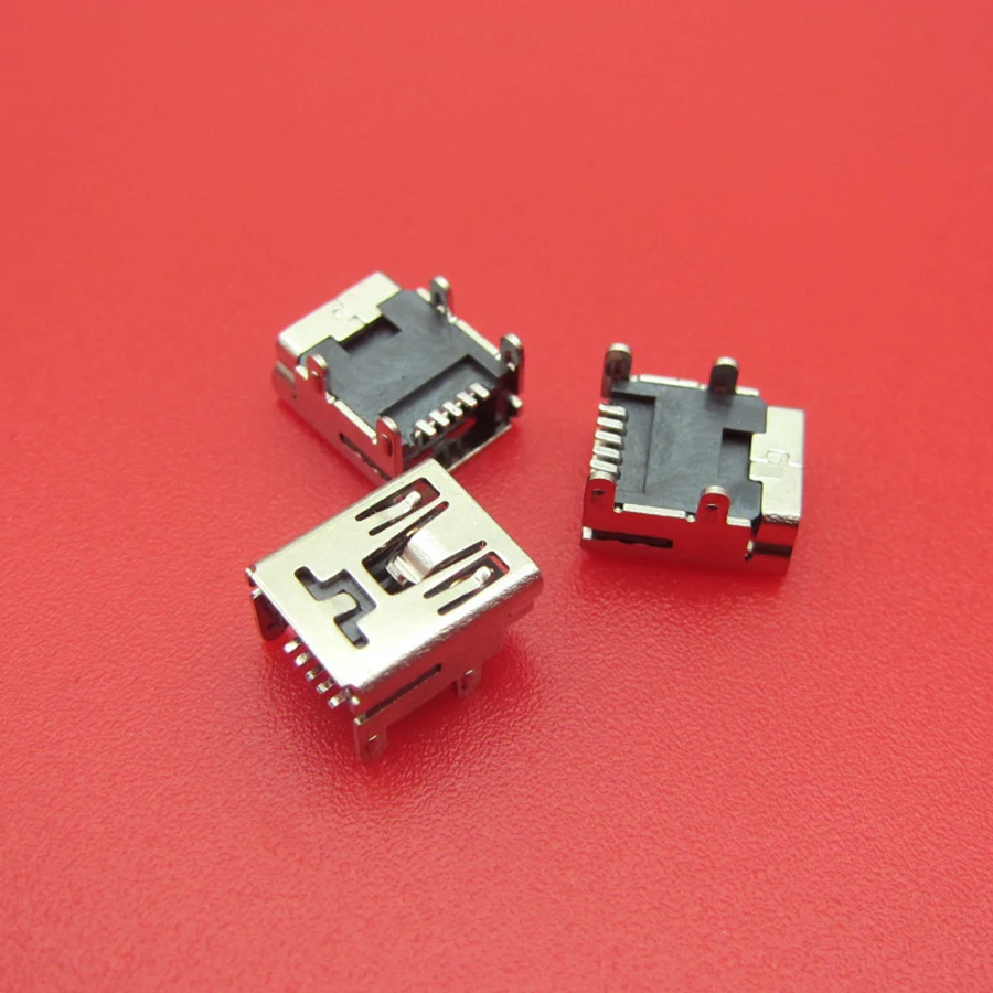 10 шт./лот для PS3 контроллера планшета мини USB данных питания dc jack 5 pin 5pin гнездовой