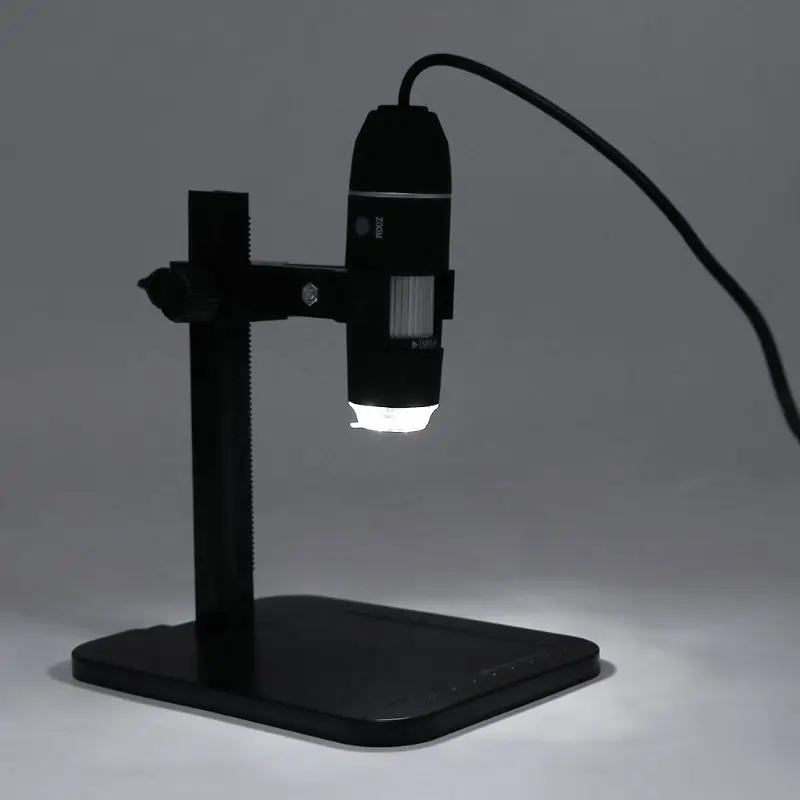 

1600X 8LED USB Digital Microscope Magnifier Camera Endoscope with Ruler Bracket