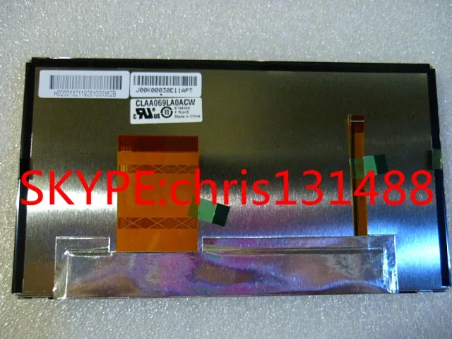 Новейший оригинальный CLAA069LA0ACW 6 9 дюймовый TFT сенсорный экран ЖК-дисплей для BYD S6