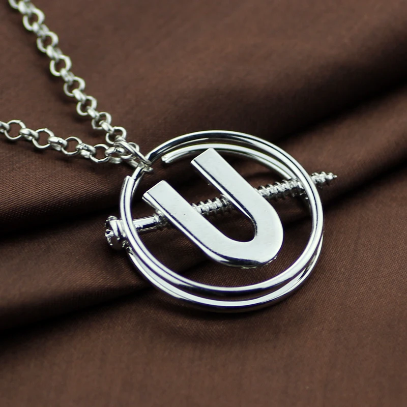 Кулон из сплава с винтом Holtzmann для косплея и костюма Хэллоуина женское ожерелье в