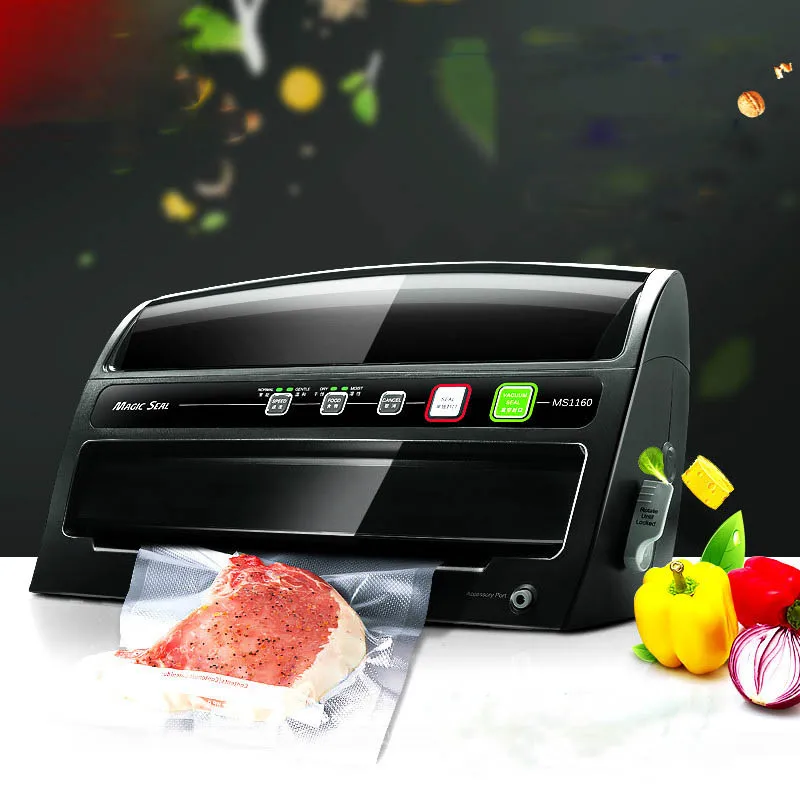 

Small Vacuum packaging machine commercial vacuum sealing machine household plastic sealed Automatic dry wet food packer
