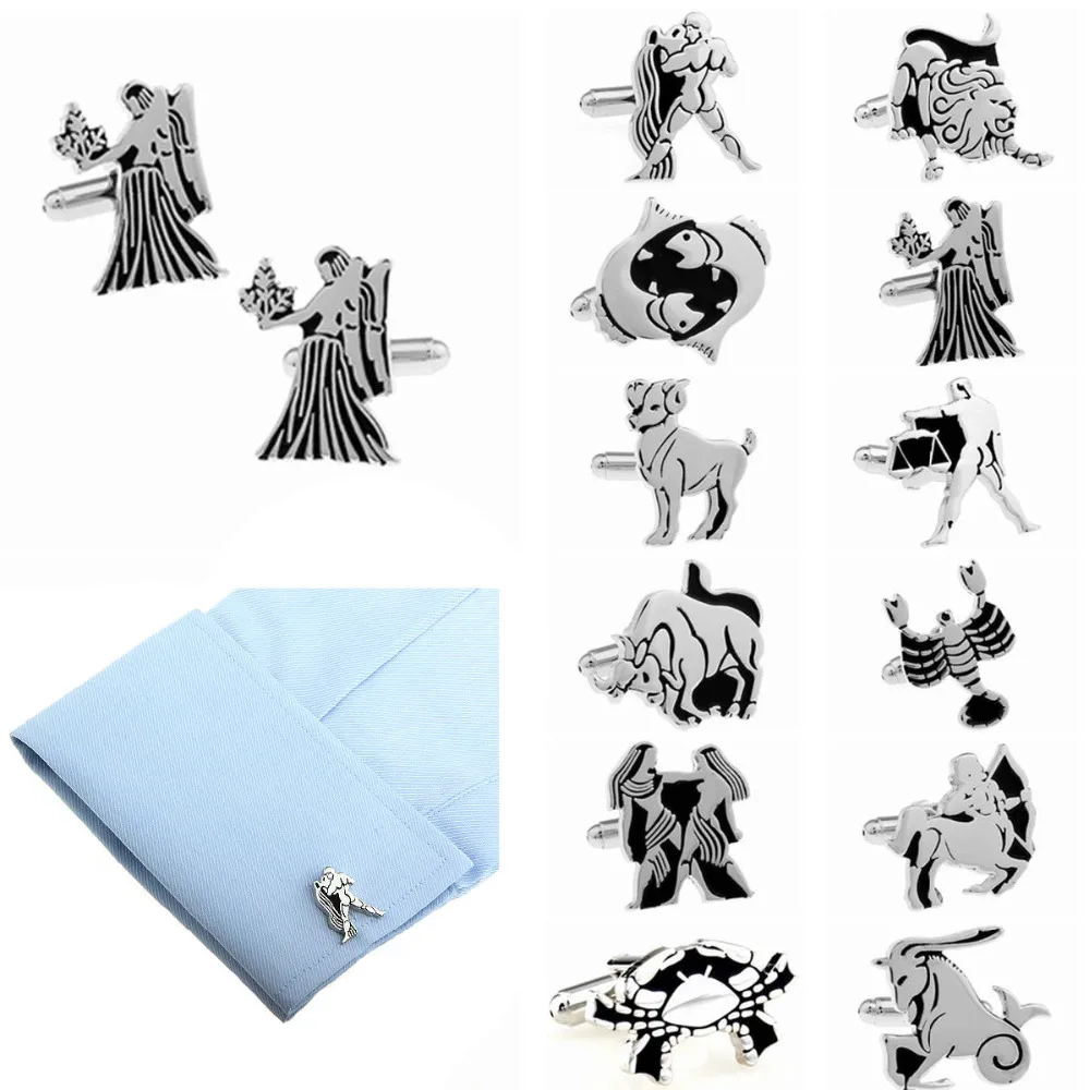 Мужские свадебные запонки Необычные созвездия и чистая ткань | Украшения