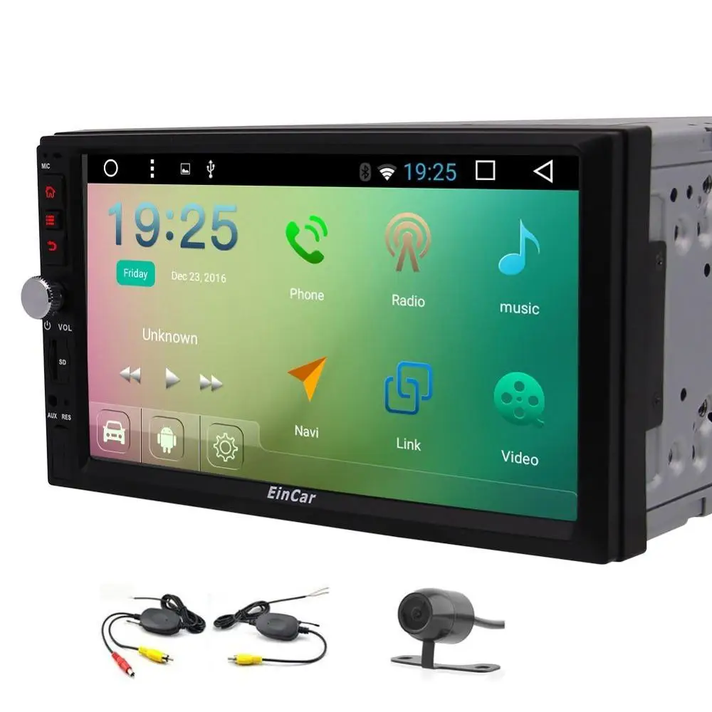 Автомобильный магнитофон Android 6 0 два 2din автомобильный dvd плеер gps навигация