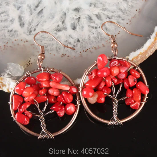 _ Разноцветные Круглые серьги из медного сплава с кристаллами и камнями 1