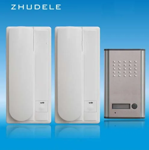 Дверной звонок ZHUDELE для домашней безопасности ZD 3208DD Audio 2 проводная система