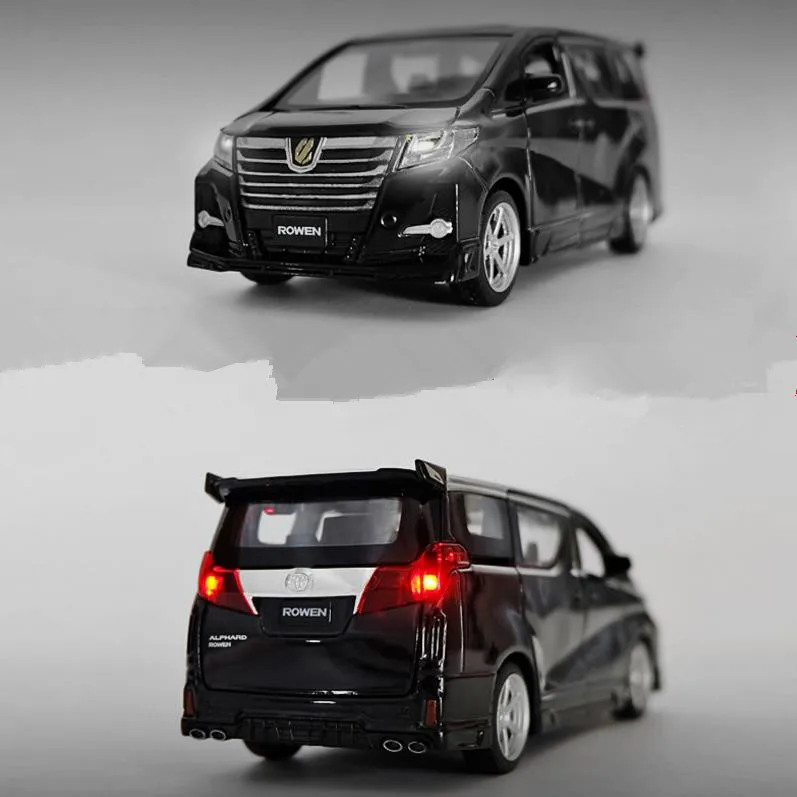 Высокопроизводительная модель toyota Alphard MPV масштаб 1:32 игрушечный автомобиль из