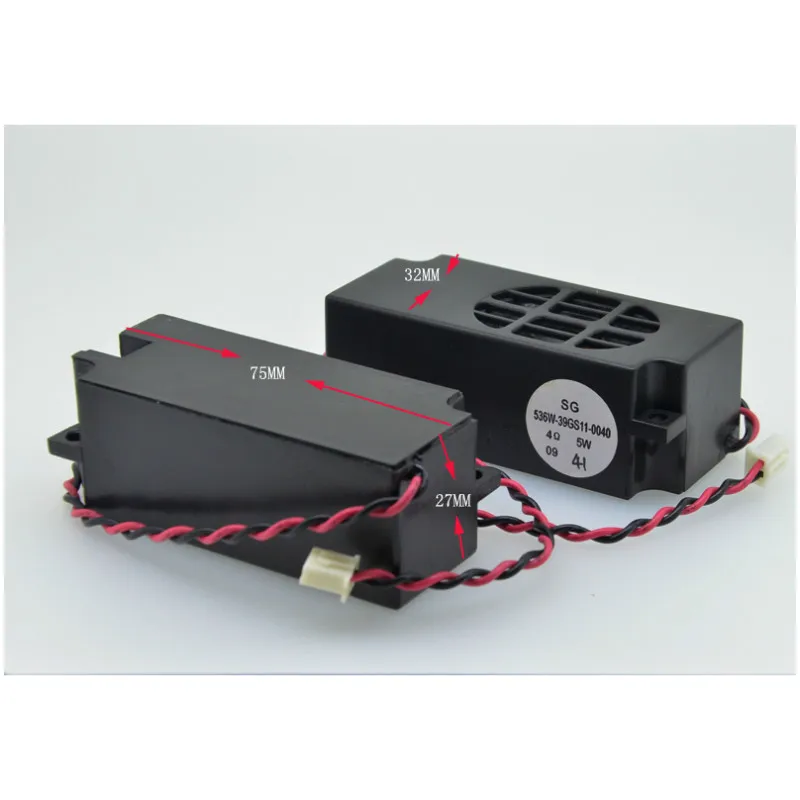 Aiyima 2 шт. 4ohm 5 Вт Liquid Crystal ТВ небольшой пассивный Колонки компьютер Soundbox массажер