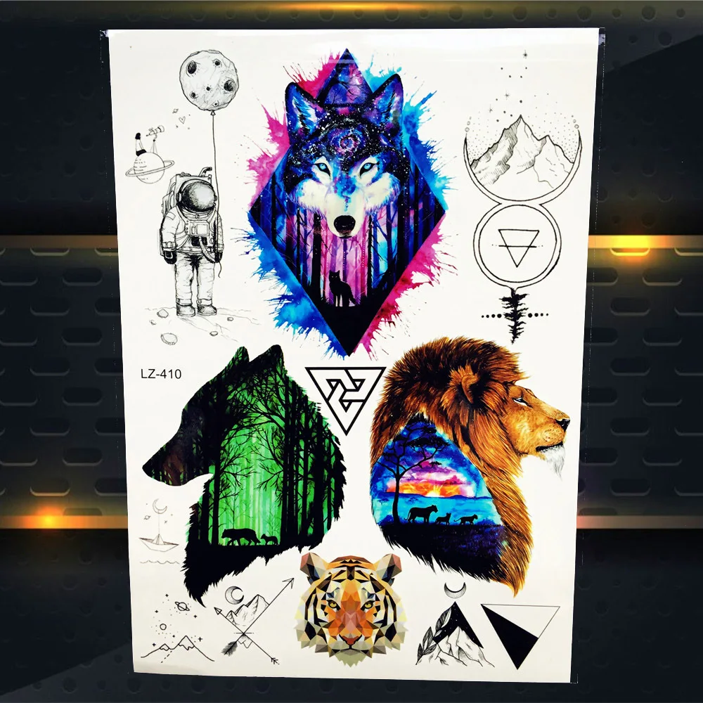 Временная татуировка наклейки женский боди арт рука фальшивые татуировки черная