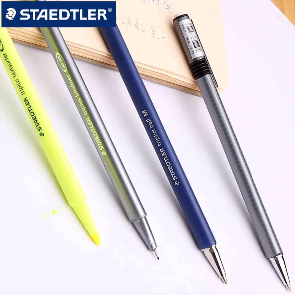 STAEDTLER Triplus Mobile Office 34 SB4 многофункциональная ручка набор Fineliner ручка/Шариковая ручка/механический карандаш/хайлайтер 4 шт