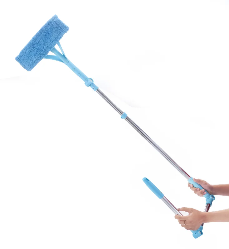 Новая телескопическая Многоуровневая Чистящая губка для стекла Mop, щетка для мытья окон, щетка для пыли, Легкая очистка окон Hobot