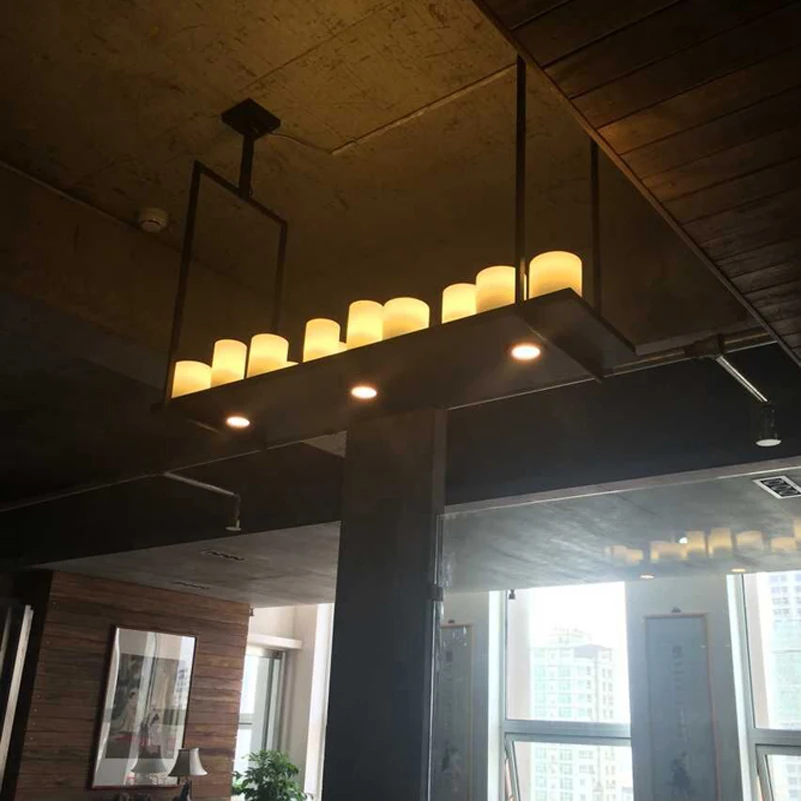 Копия Kevin Reilly подвесной светильник алтарь СВЕТОДИОДНЫЙ свеча люстра винтажный