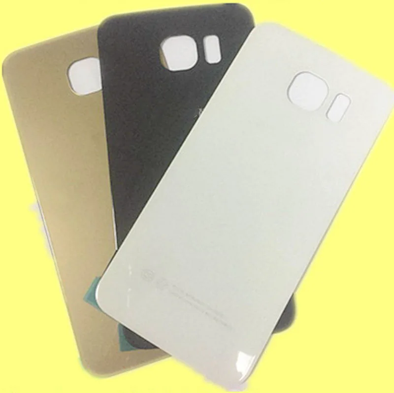 Новая задняя крышка аккумулятора Стеклянная Дверь для Samsung S6 Edge plus G920F G925F G928F