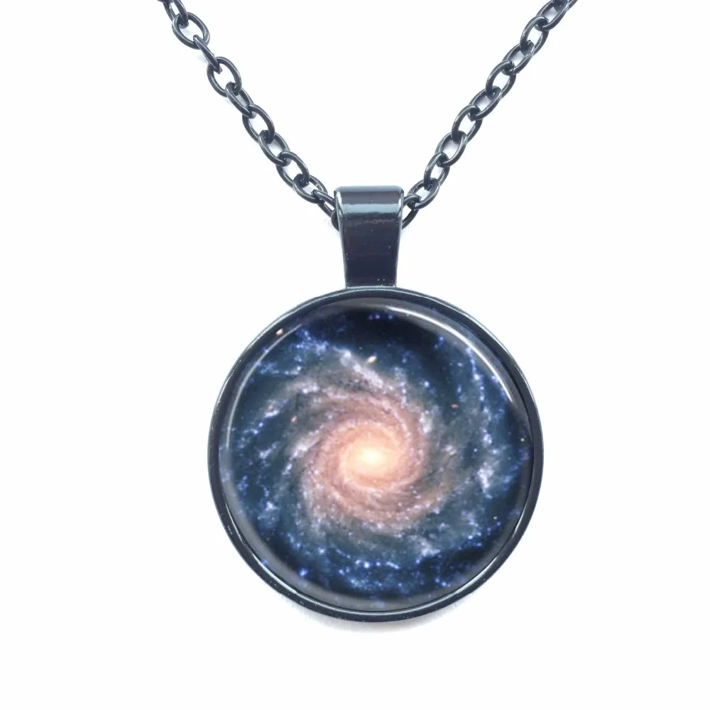 Ожерелье с изображением галактики Туманность jJewelry Orion подвеска Туманностью для