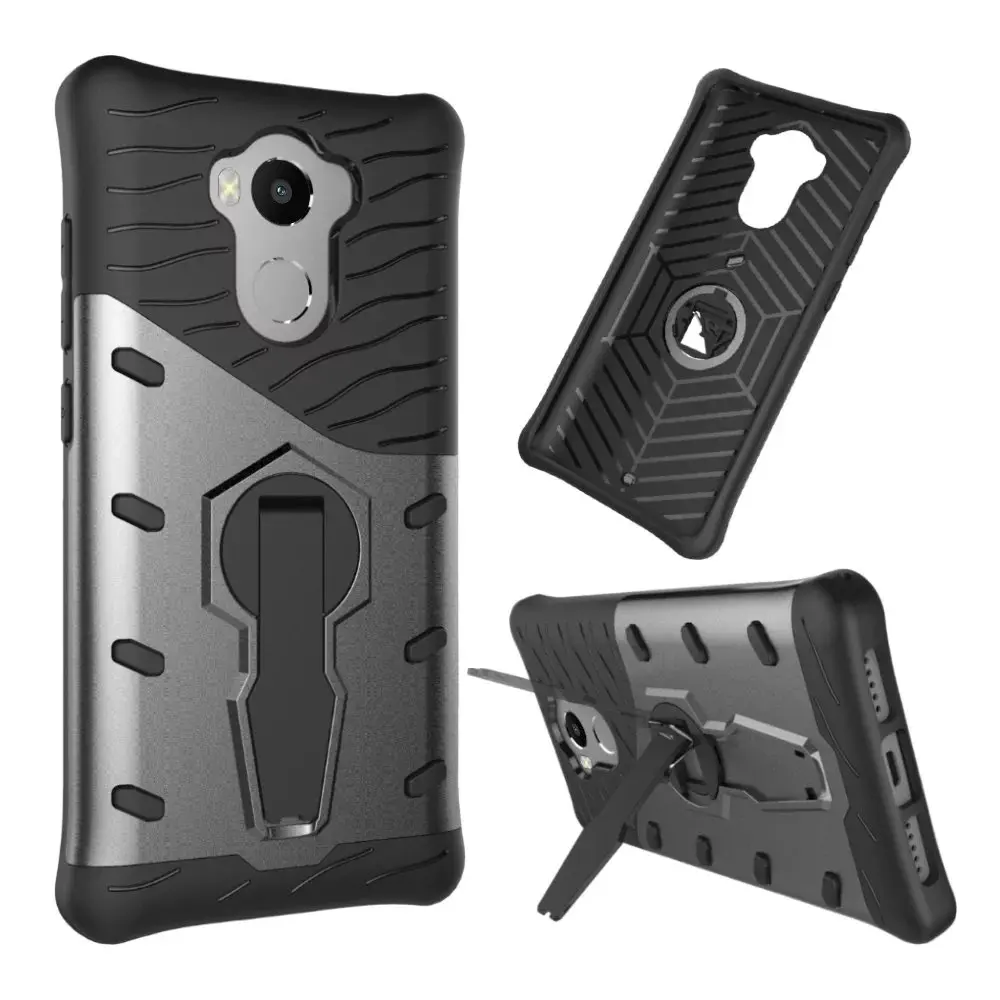ARMOR Case для Xiaomi Redmi 4x4 4A 4Pro Note3 Note4X 3 S Гибридный задняя крышка Mi6 Mi5S 5 6splus подставка