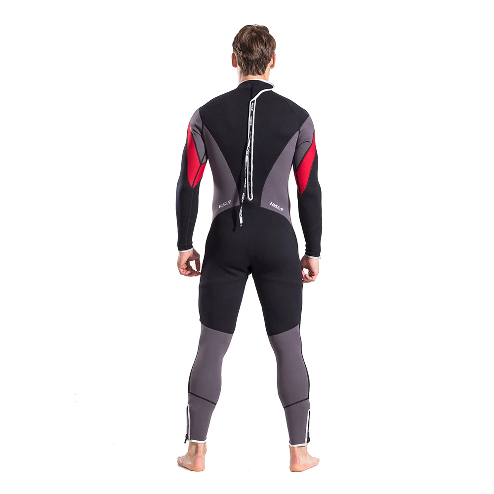 2.5MM Scuba Diving Suits Men Full Body Wetsuits Long Sleeve Sport Swimsuits Snorkeling Jumpsuit Rash Guards Swimwear | Спорт и