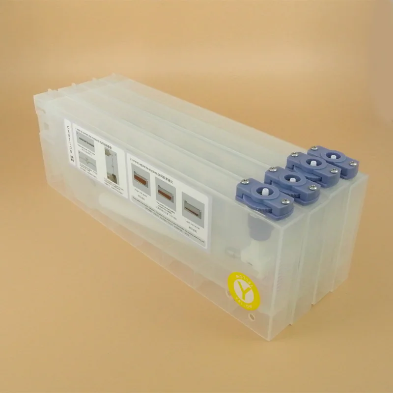 Бесплатная доставка 220 мл многоразовый картридж для чернил принтера Roland/Mimaki/Mutoh 6