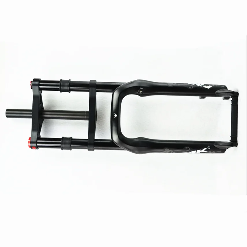 PASAK Snow Bike ATV aluminum alloy shock absorber front fork shoulder gas 20 inch wide tire 4.0 off-road bicycle 135MM | Спорт и