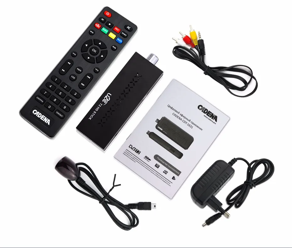 Мини DVBT2 ТВ приемник DVB-T2 ТВ-Палка Поддержка MP3 MPEG4 формат ТВ-приставка определение цифрового смарт-ТВ Устройства бесплатно для России