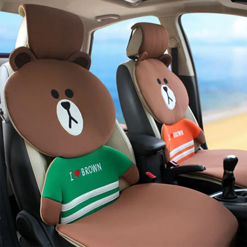 Наволочки для автомобильных сидений ZDPARTS Мультяшные теплые всей семьи Ford Focus 2 3