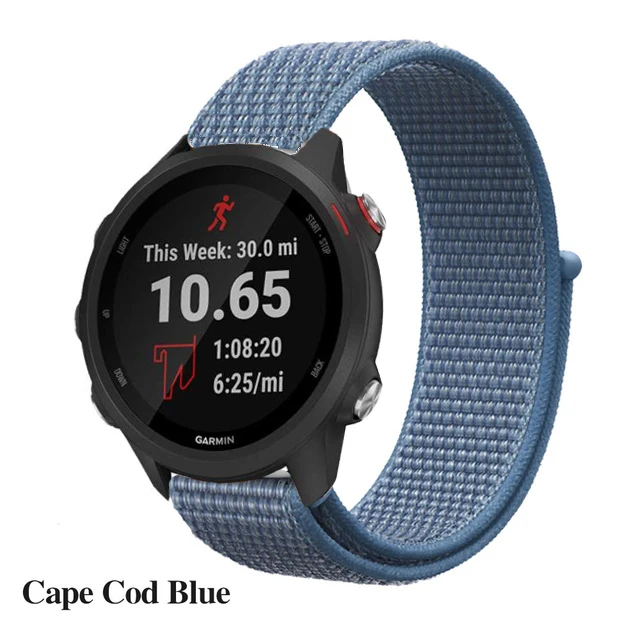 Нейлоновый ремешок-петля для Garmin Forerunner 245 M/Garmin vivoactive 3 Forerunner 645, Смарт-часы, браслет, ремешок для часов