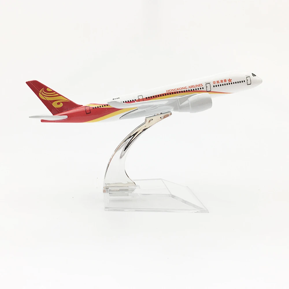 Самолёт в масштабе 1/400 самолёт Боинг 787 авиакомпании Гонконг 16 см модель самолета