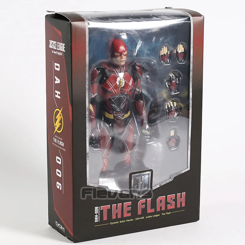 DC Justice League The Flash DAH-006 Dynamic 8 ction Heroes ПВХ Фигурки модельные игрушки, коллекционные