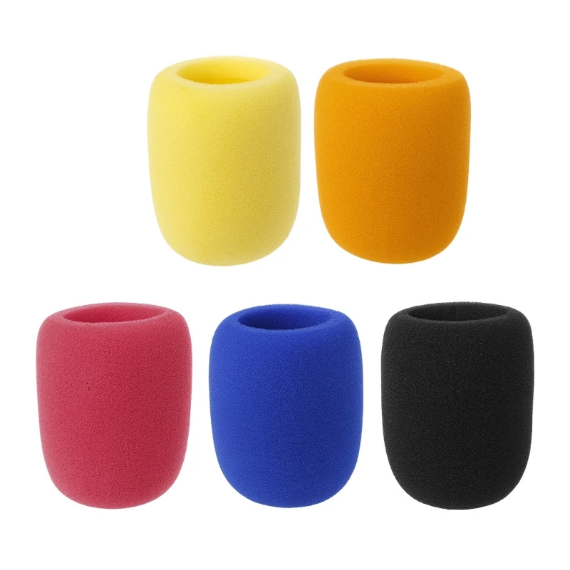 

New Soft Thicken Microphone Foam Mic Cover Sponge Cap Studio Protective Grill Shield