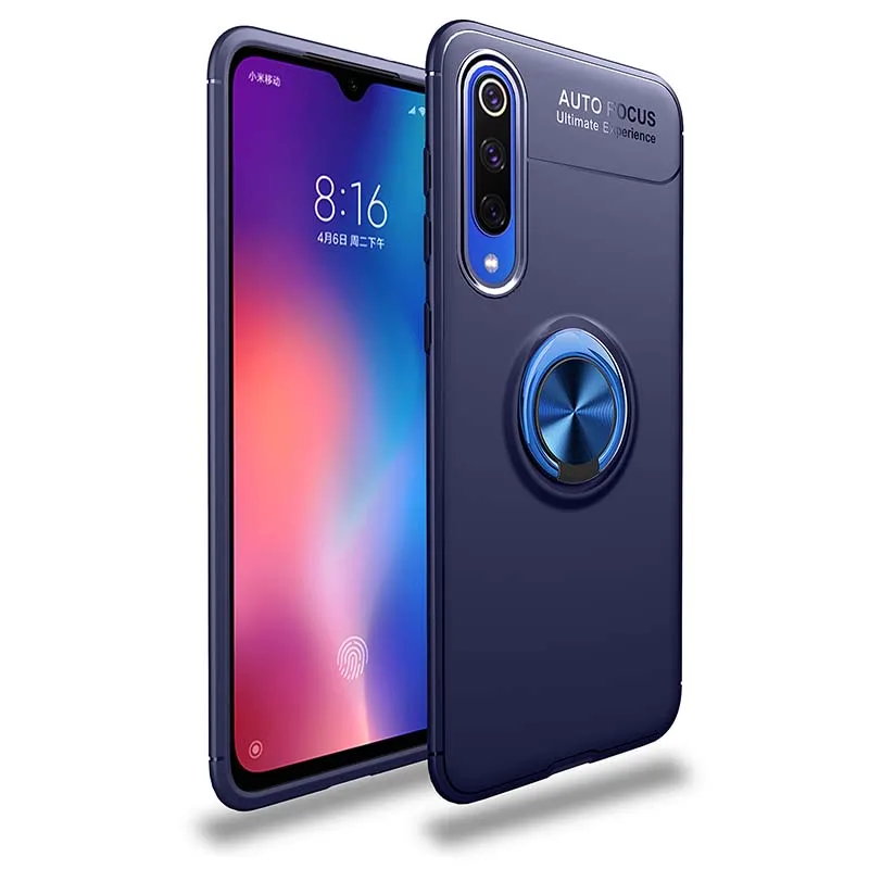 Blue Blue Чехол для Xiaomi mi 8 9 CC9 Примечание 10 Pro CC9E mi 9 SE mi 8 Lite Explorer 9T играть mi 6 5X 6X A1 A2 A3 3 Магнитная Автомобильная Подставка для телефона - Цвет: Blue Blue