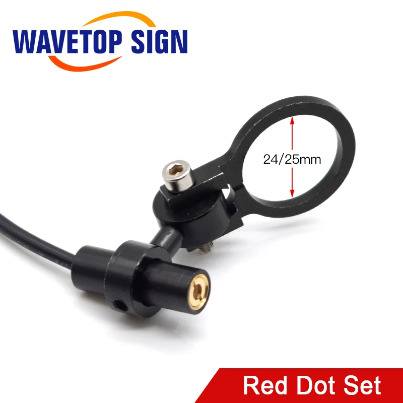 

WaveTopSign Diode Module Red Dot Set Positioning DC 5V for DIY Co2 Laser Engraving Cutting Head