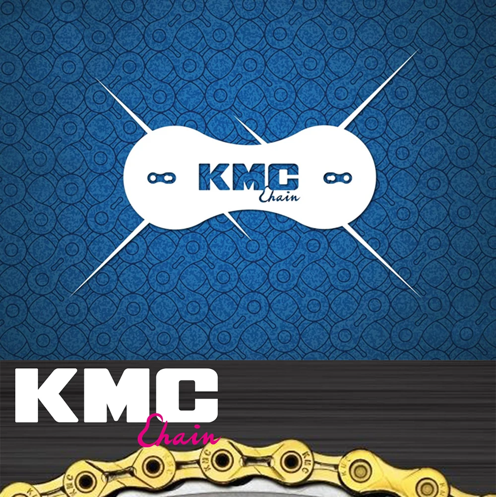 KMC X8 X9 X10 X11 Серебро Золото 116 звенья 10 скоростей для велосипеда X Traning цепь переключения передач для дорожного/горного велосипеда