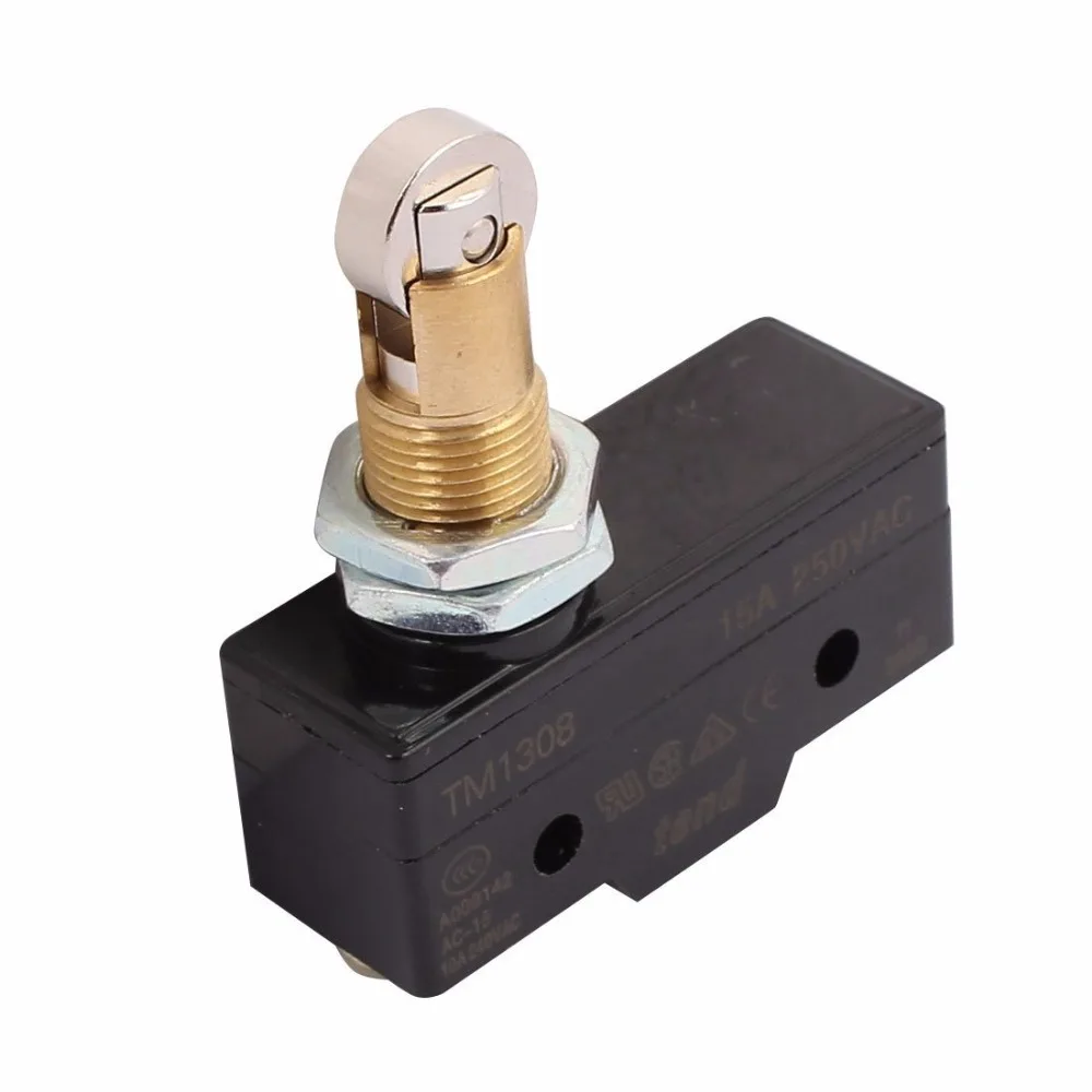 

TM-1308 Parallel Roller Plunger Momentary Limit Micro Switch 380V 10A