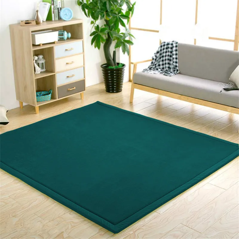 Новинка 2019 коралловый бархатный ковер в японском стиле с татами прикроватное