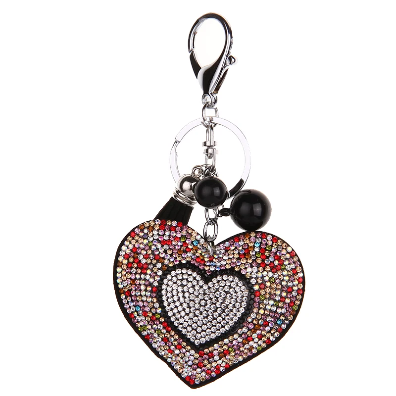 YD & YDBZ Новые разноцветные брелки в виде сердца женская сумка аксессуары 5 цветов