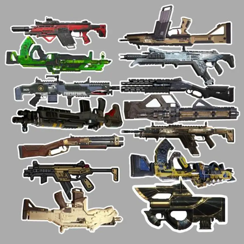 56 шт./лот граффити наклейка s APEX Legends Hero крутая игра Аниме наклейка s Скрапбукинг гитара мото скейтборд ПВХ водонепроницаемая наклейка