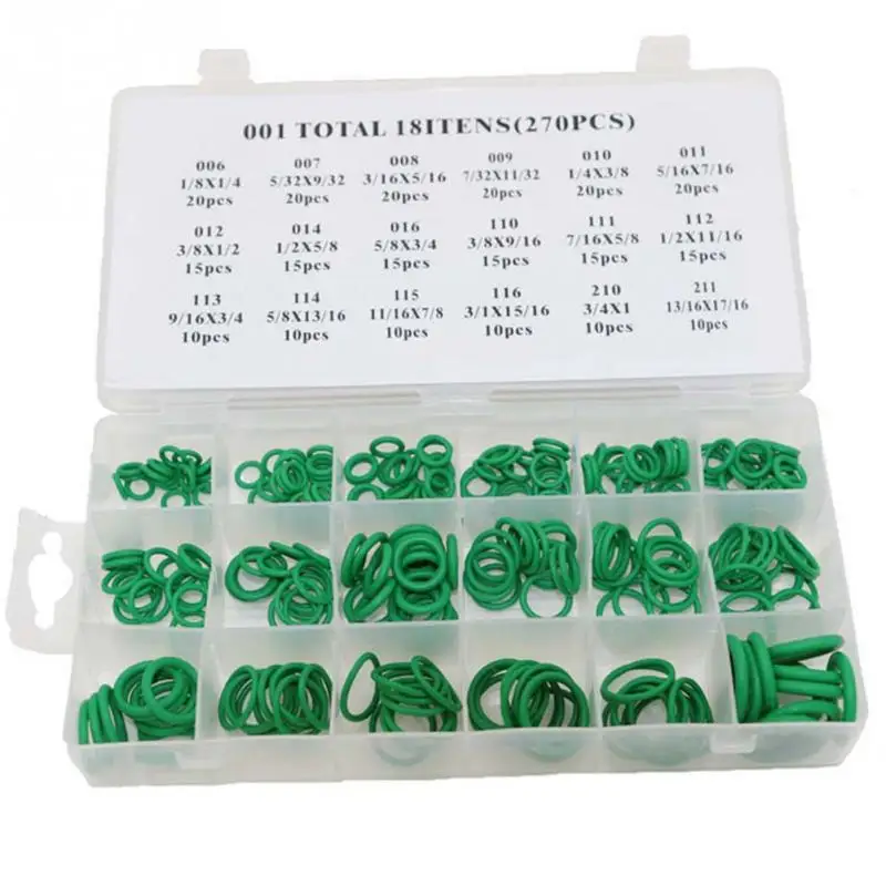 Хорошее качество 270 шт Автомобильный Стайлинг резиновое уплотнительное кольцо