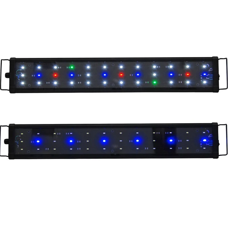 Полноспектральное светодиодное освещение для аквариума супер яркий RGB LED с