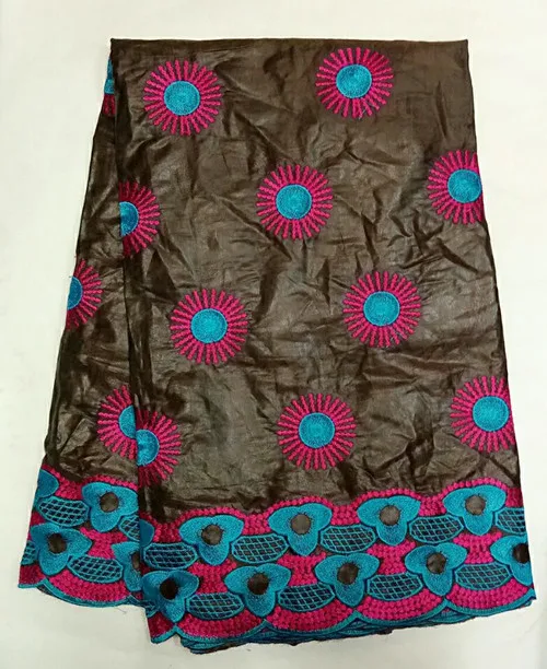 2016 Супер горячей продажи африканская Базен riche кружевной ткани уникальный дизайн