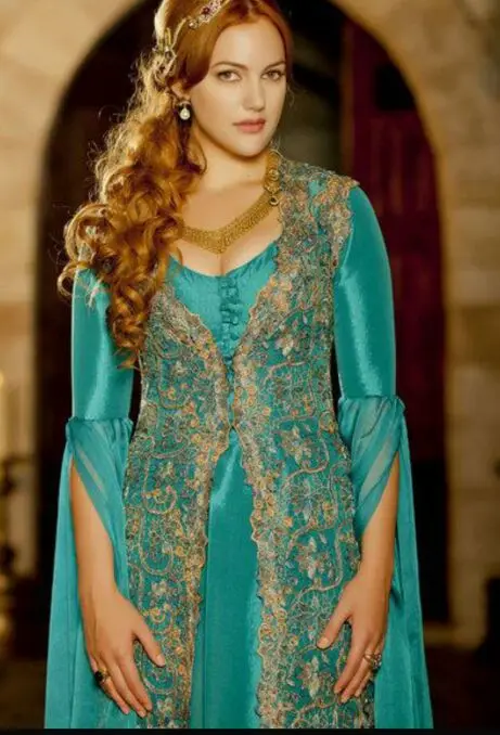 FDCL Бесплатная Доставка Новый Стиль Синий С Длинным Рукавом Вечерние Платья Шифон