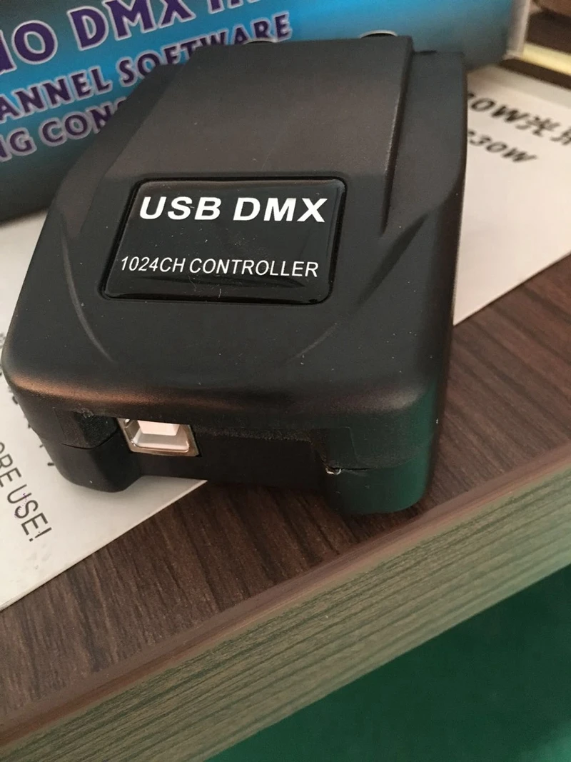DMX 512 контроллер программного обеспечения USB DUO DMX интерфейс 1024 канал программное обеспечение освещение консоль с flycase