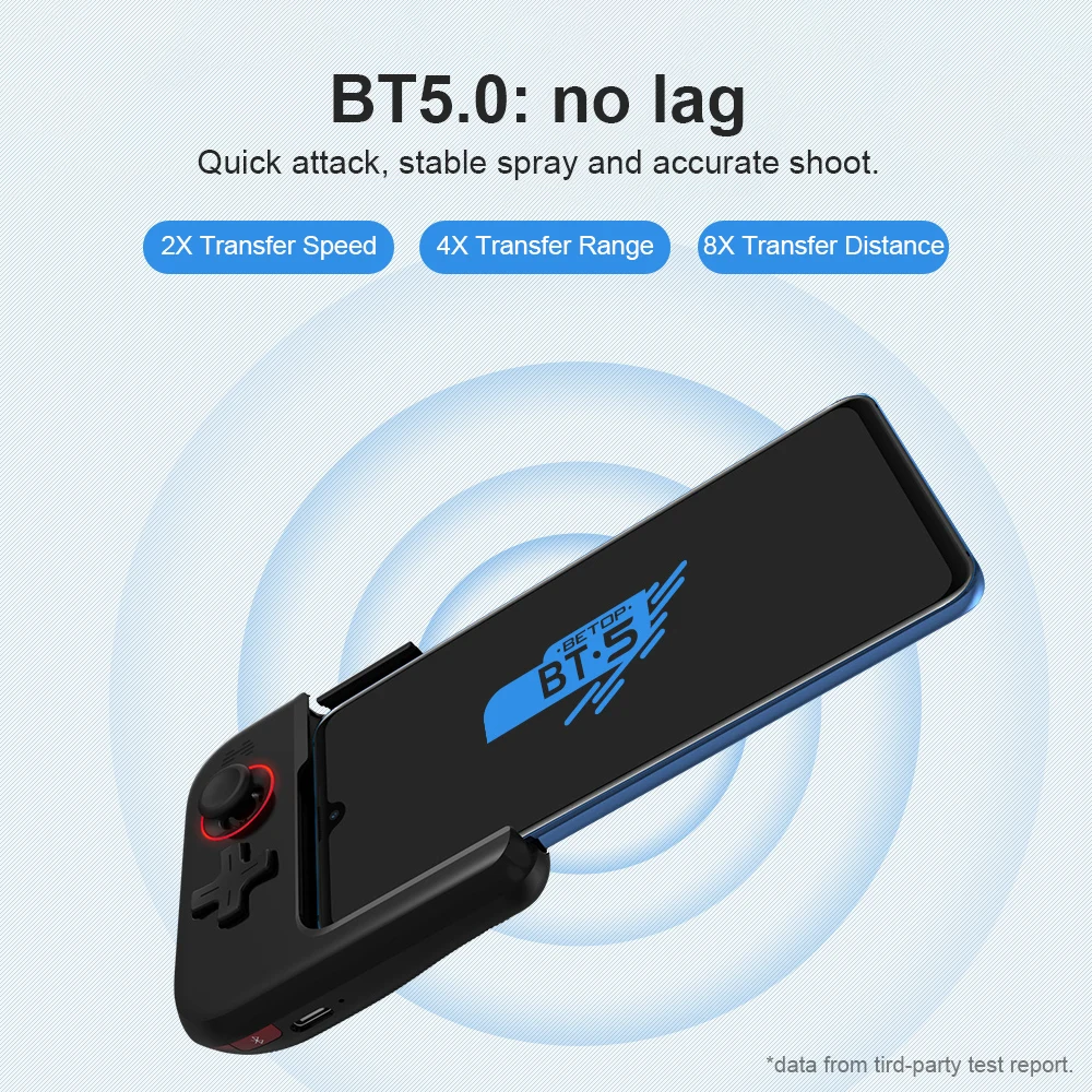 Betop G1 мобильный телефон геймпад беспроводной BT для huawei mate 20/Pro/20X игровой коврик контроллер с ручкой джойстик