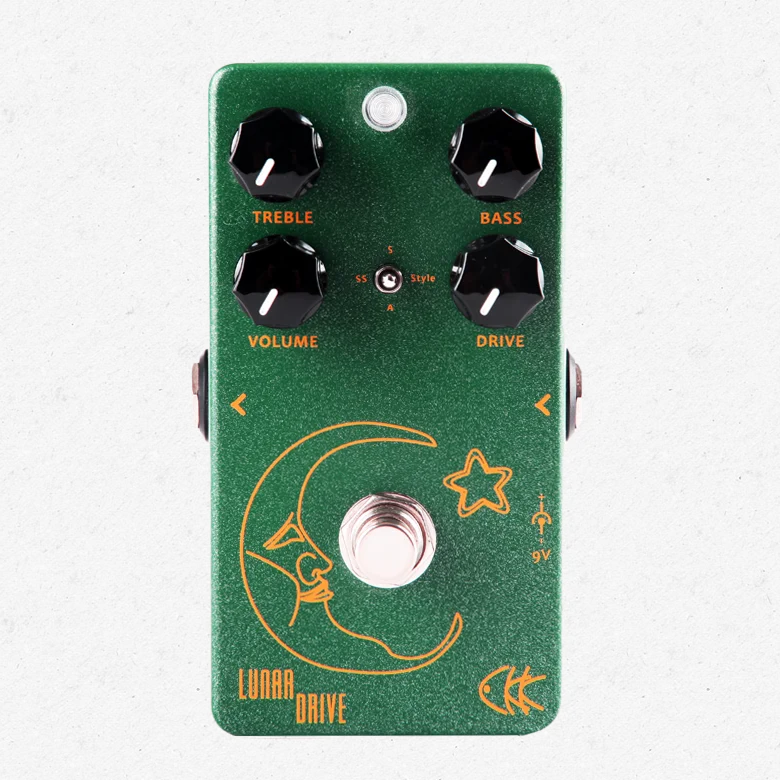 

CKK Electronics Lunar Drive винтажная педаль для гитарного эффекта овердрайв
